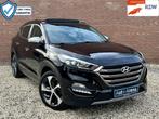 Hyundai Tucson 1.6 T-GDi Premium 4WD | Panorama dak | Stoelv, Auto's, Hyundai, Gebruikt, 4 cilinders, Zwart, Leder
