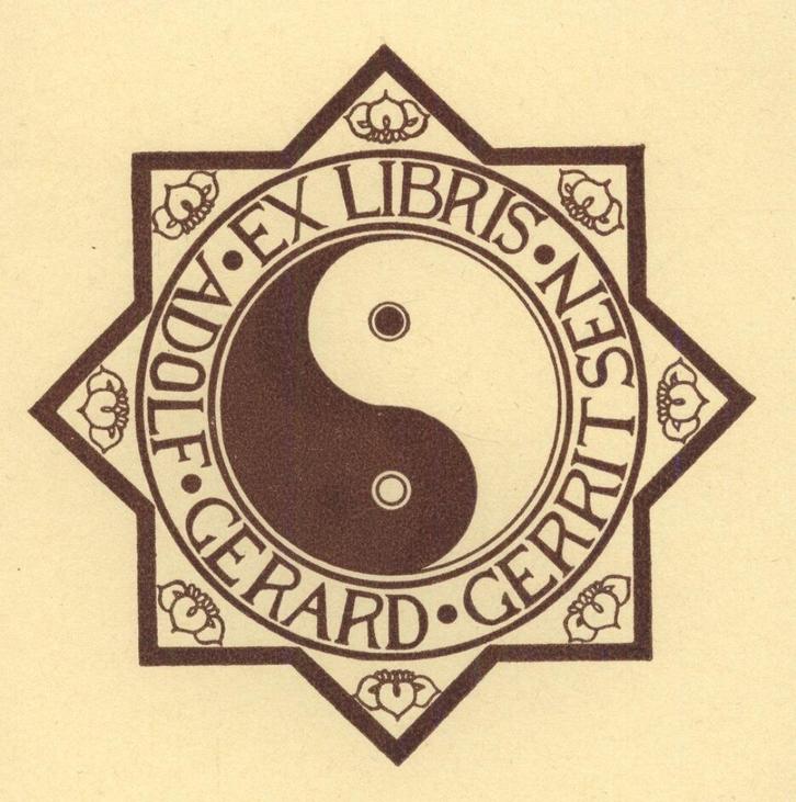 2136 Ex Libris Nederland : Ad Gerritsen, 1939, Antiek en Kunst, Kunst | Etsen en Gravures, Verzenden