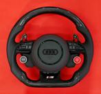 Audi carbon stuur S RS upgrade startstop drive select, Ophalen of Verzenden, ., ., .
