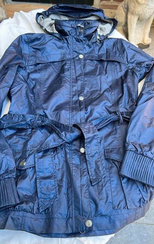 Anky jas mt M metallic blauw, Dieren en Toebehoren, Paardrijkleding, Zo goed als nieuw, Dames, Bovenkleding, Ophalen of Verzenden