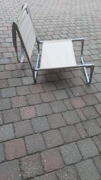 Camping/ tuin/ strand stoeltje, Tuin en Terras, Ligbedden, Inklapbaar, Ophalen of Verzenden, Zo goed als nieuw, Aluminium