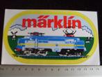 sticker marklin logo ns spoorwegen trein vintage, Verzamelen, Merk, Zo goed als nieuw, Verzenden