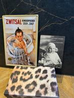 Baby kraamcadeau vintage zwitsal metaal wandbord kado, Ophalen of Verzenden, Zo goed als nieuw, Jongetje of Meisje, Pakje