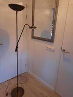 Staande schemerlamp, Huis en Inrichting, Lampen | Tafellampen, Ophalen, Gebruikt, Metaal, 75 cm of meer
