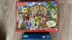 Puzzels kerstmis Christmas falcon gibsons, Ophalen of Verzenden, 500 t/m 1500 stukjes, Gebruikt, Legpuzzel