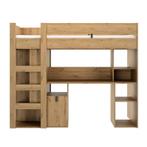 Lugano hoogslaper met bureau - 90x200 - Eiken