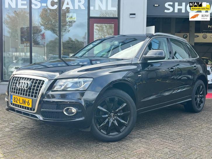 Audi Q5 2.0 TFSI Quattro S-Line, Pano, Vol Leder, Achteruitr, Auto's, Audi, Bedrijf, Te koop, Q5, 4x4, ABS, Achteruitrijcamera