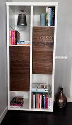 Xooon hoge wandkast (boeken kast, deels open met 2 deuren), Ophalen, Minder dan 150 cm, 150 tot 200 cm, 25 tot 50 cm