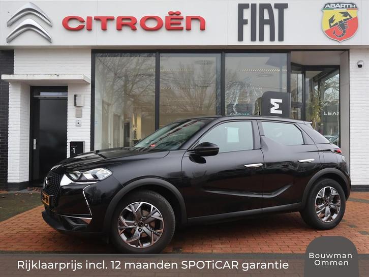 DS DS 3 Crossback PureTech turbo 100PK Business, Rijklaarpri, Auto's, DS, Bedrijf, Te koop, DS 3, Achteruitrijcamera, Airconditioning