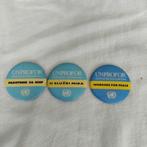 3X SPELDEN UNPROFOR, Verzamelen, Ophalen of Verzenden, Landmacht, Nederland, Embleem of Badge