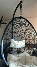 Zwarte Eggstoel hangstoel van Xenos, Ophalen, 75 tot 100 cm, Zo goed als nieuw, 75 tot 100 cm