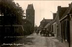 Minnertsga - Hoogebuurt - Straatzicht, Verzamelen, Ophalen of Verzenden, 1920 tot 1940, Gelopen, Friesland