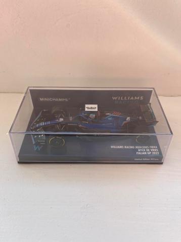 Williams Racing Mercedes FW44 Nyck de Vries Italian GP 2022 beschikbaar voor biedingen