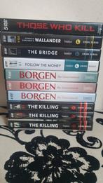 Kleine partij: wallander, Those Who Kill, Borgen , 10 boxen:, Vanaf 16 jaar, Ophalen of Verzenden, Zo goed als nieuw, Thriller
