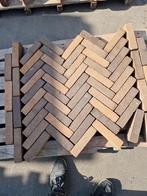 Getrommelde Waalformaat zandbruin, Tuin en Terras, Ophalen, Zo goed als nieuw, 10 m² of meer, Klinkers