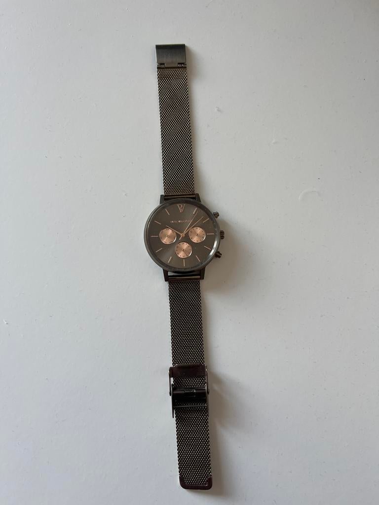 Horloge Paul Valentine, Ophalen of Verzenden, Zo goed als nieuw, Staal, Overige merken