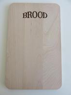Beukenhouten broodplank met opdruk 'brood', Ophalen of Verzenden, Nieuw