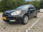 Hyundai Accent 1.4 3DRS 2007 Zwart, Auto's, Hyundai, Voorwielaandrijving, 4 cilinders, 1055 kg, Zwart