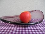 Vintage Glazen Schaal Retro Paars, Ophalen of Verzenden, Huis en Inrichting