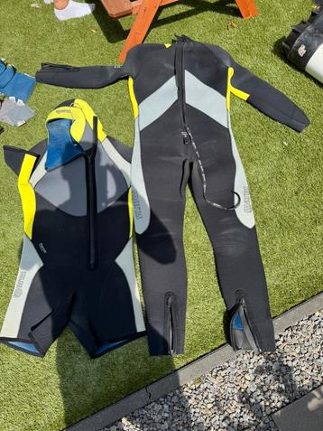 2x Mares duikpak 7mm – lang én kort (maat L) beschikbaar voor biedingen