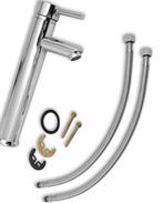 NIEUW. Wastafelkraan wastafel kraan chroom keramische schijf, Ophalen of Verzenden, Nieuw, Chroom, Wastafel