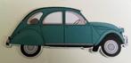 Citroen 2cv eend  magneet - plat 2D Magneetsticker, Ophalen of Verzenden, Nieuw, Auto's