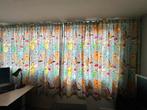 Pokemon Gordijnen - Leuk voor de kinderkamer!, Gebruikt, 100 tot 150 cm, Ophalen of Verzenden, Grijs