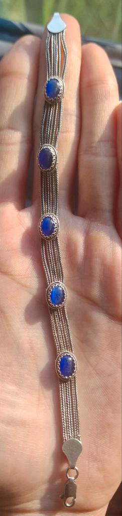 Zilveren 925 Sterling Byzantine Armband🔥 beschikbaar voor biedingen