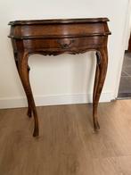 Antieke houten console / side tafel met lade, Ophalen