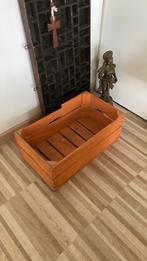 Houten krat kist, Huis en Inrichting, Woonaccessoires | Kisten, Ophalen, Gebruikt, Minder dan 50 cm