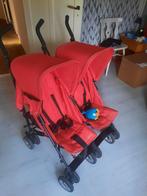Koelstra tweeling buggy dubbele buggy inklapbaar!, Ophalen, Gebruikt, Koelstra, Regenhoes