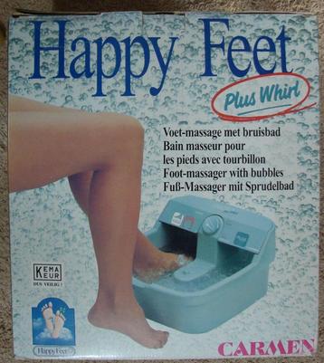 Voetenbad Carmen Happy Feet Plus Whirl - Zo goed als NIEUW beschikbaar voor biedingen