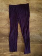 Donkerpaarse legging maat 116-122, Broek, Meisje, Ophalen of Verzenden, Zo goed als nieuw