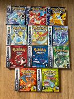 Pokémon Game Boy doosjes met inlay, 1 speler, Ophalen of Verzenden, Zo goed als nieuw, Role Playing Game (Rpg)