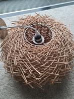 Witte Rotan Hanglamp - Hatch 45, Ophalen, Minder dan 50 cm, Hout, Landelijk