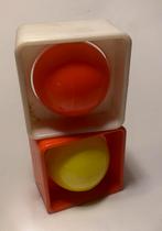 Vintage Plasty Babyspeelgoed bal in vierkant, Ophalen of Verzenden, Gebruikt