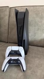 PlayStation 5 Disc Edition zwart+Controllers+Hogwarts Legacy, Ophalen of Verzenden, Gebruikt, Playstation 5