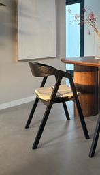 Houten eetkamerstoelen - sav & økse - zwart - 6 stuks, Ophalen, Zwart, Zo goed als nieuw, Vijf, Zes of meer stoelen