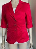 Rood zomerjasje, blazer, korte mouw, Gerry Weber, maat 38, Maat 38/40 (M), Ophalen of Verzenden, Zo goed als nieuw, Jasje