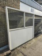 Groot kozijn met vast glas - 238x220cm, Tuin en Terras, Overkappingen, Ophalen of Verzenden