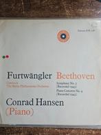 Beethoven Sym No.5, Piano Concerto No.4. Hansen Furtwängler, Cd's en Dvd's, Vinyl | Klassiek, Ophalen of Verzenden, Classicisme