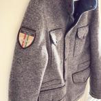 Stijlvolle Militaire Jas – Aeronautica Militare, Kleding | Heren, Ophalen of Verzenden, Nieuw, Maat 52/54 (L), Grijs