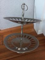 Metalen Etagere - 2 Lagen, Ophalen of Verzenden, Gebruikt