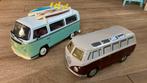 2x VW volkswagen Transporter T1 spijltje bus en T2, Hobby en Vrije tijd, Ophalen of Verzenden, Zo goed als nieuw, Bus of Vrachtwagen
