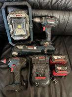 Bosch set 4 delig met lader en 2 accus, Ophalen