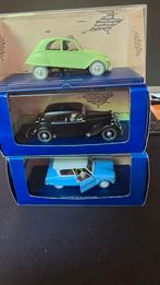 3x Kuifje auto's., Hobby en Vrije tijd, Modelauto's | 1:43, Ophalen of Verzenden, Nieuw, Auto, Overige merken