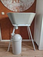 Baby badje we too met verkleiner en luieremmer, Gebruikt, Badje, Standaard, Ophalen