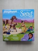 Nieuw doosje Playmobil Spirit 70122 Pru met paard en veulen, Ophalen of Verzenden, Nieuw, Complete set