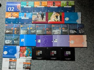 27 verschillende euro muntensets Nederland PRIJS INCL PORTO beschikbaar voor biedingen