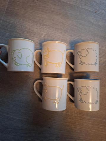 L. Gato & Co Mokkenset - Vrolijke boerderijdieren beschikbaar voor biedingen